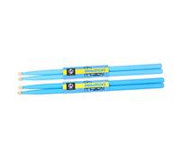 BIUDECO 4 Pcs Blue 5a Maple Drum Sticks Wood Drumsticks Percussion Instrument Sticks Suitable for Drum Accessories and Practice Sessions