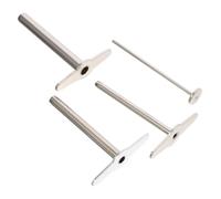 BIUDECO 4 Pcs Rubber Plug Punchers Manual Hole Perforator Set Steel Puncher for Laboratory and Teaching Use