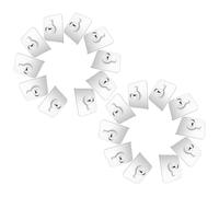 BIUDECO 40pcs No Drill Picture Hanging Sticker for Photo Frames and Canvases, Acrylic Wall Hook with Strong Adhesive, Simple Application for Kitchens and Offices, Stainless Steel Material