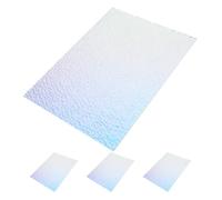 BIUDECO 4pcs Acrylic Display Sheet Manicure Art Photography Prop Holographic Nail Sample Board Lightweight for Salon Social Media Display