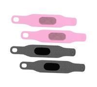 BIUDECO 4pcs Breathable Adjustable Wrist Strap with Hook and Loop Closure for Gym Fitness Sports Durable Lightweight Wrist Brace for Men and Women Sweat Reducing Wraps