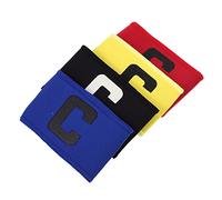 BIUDECO 4Pcs Captains Armlets for Football Matches Durable Comfortable and Non Slip Design Bright Colors for Team Leaders Youth and Adult Sports Captain Armbands