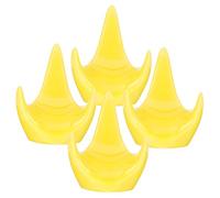 BIUDECO 4pcs Ceramic Ocarina Stand Ocarina Holder Bracket Musical Instrument Stand for Home Decor and Display