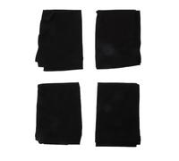 BIUDECO 4pcs Dreadlock Caps Elastic Dreadlock Spandex Cap Long Hair Dreads for for Full Hair, Sleeping and Daily Use,Black