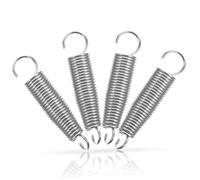 BIUDECO 4pcs Drum Foot Pedal Springs High Tension Replacement Parts for Bass Drums Durable Cam Tensioner Springs for Percussion Instruments Drummers
