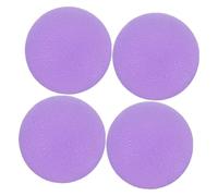 BIUDECO 4pcs Hand Exercise Balls Jelly Texture Grip Strengthener Squeeze Stress Relief Balls for Finger Flexibility Forearm Training Portable Hand Muscle Exercisers for Adults