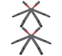 BIUDECO 4pcs Helmet Chin Straps Universal Chin Cup Strap Safety Helmet Chin Belt Safety Hat Construction Hat Bands Securing Grey