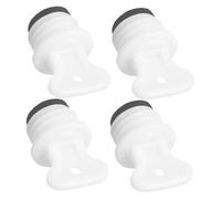 BIUDECO 4Pcs Hot Water Bottle Replacement Sealing Plug 21Mm Leakproof Rubber Stopper Warm Water Bag Lid Accessories for Parts