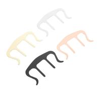 BIUDECO 4pcs Music Holder Clip Shaped Music Score Clip Iron Sheet Supply for Book and Piano Page Holder