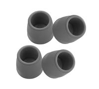 BIUDECO 4pcs Non-Slip Rubber Walker Tips Accessories for Walkers and Canes Replacement Crutch Tips with Stable Anti-Slip Base Compatible with Mobility Aids for Enhanced Safety and Support