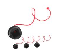 BIUDECO 4Pcs Portable Snooker Chalk Holder Rubber Sleeve Billiard Accessory for Pool Cue Chalk Fits Standard Suitable for Professional Players and Billiards Lovers