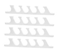 BIUDECO 4pcs Position Plastic Lounge Chair Adjuster Brackets with Secure Five Tooth Hook for Outdoor Patio and Garden Folding Chaise Lounges Lightweight and Portable Replacement