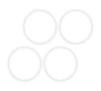 BIUDECO 4pcs Silicone Gasket Replacement Rings for Water Bottles and Canning Jars Leakproof Airtight Seal for Insulated Bottles Food Storage Containers Travel Cups Heat and Cold Resistant