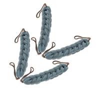 BIUDECO 4pcs Stretchable Shower Back Scrubber for Body Washing Long Exfoliating Bath Back Scrubber with Pe Mesh for Deep Skin Cleaning Suitable for Men and Women Bathroom Use