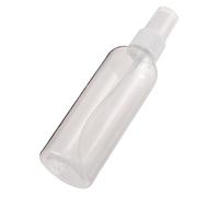 BIUDECO 4pcs Transparent Refillable Spray Bottles with Funnel Leak Plastic Travel Mist Atomiser for Skincare Cosmetics Body Spray and Personal Care Random Color