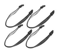 BIUDECO 4pcs Weatherproof Bike Tie Down Straps Heavy Duty Elastic Luggage Packing Belts for Outdoor Travel Quick Vehicle Tie Down Ropes for Mountain Biking and Cargo Fixing