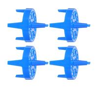 BIUDECO 4pcs -well Plastic round Floating Centrifuge Tube Rack with Legs for Secure Placement, Suitable for Culture Tubes and Sample Analysis and Chemistry Research