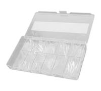 BIUDECO 500pcs Clear Full Coverage Almond Nail Tips Transparent False Nails for DIY Manicure Ultra-thin Japanese Design Seamless Extensions for Home and Salon Use