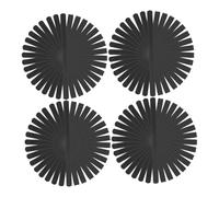 BIUDECO 50pcs Black Metal Hair Clips DIY Blank Barrettes Bobby Pins Hair Accessories for Women and Simple Design for Everyday Styling