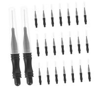 BIUDECO 50pcs Eyebrow Brush Cap Lash Brow Applicator Makeup Tools for Eye Makeup Micro Eyebrow Brush for Precise Brow Shaping