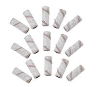 BIUDECO 50pcs Fine Grit Sanding Bands for Nail Drill Manicure Supplies Polishing Bands for Nail Surface Grinding Portable and Easy to Use