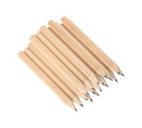 BIUDECO 50Pcs Short Golf Scoring Pencils Hb Black Core Wooden Multi Use Small Drawing Writing Tool for Home Office School Ergonomic Design for Comfortable Long Use