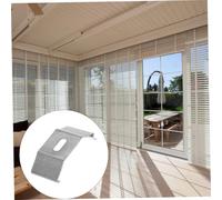 BIUDECO 50pcs Vertical Blind Mounting Brackets Secure Top Fixing Clamps for Roller Blind Fittings Kit Curtains Holder Compatible with Various Window