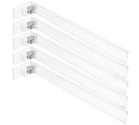 BIUDECO 5pcs Drink Dispenser Pushing Tool Plastic Can Dispenser for Fridge with Smooth Glide Function Reduces Manual Restocking Keeps Products in Display Positions for Supermarkets