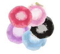 BIUDECO 5pcs Elastic Hair Net Cover Hair Snood Headpiece Ice Skating Snood Gymnastics Dancer Accessories Women Girls Accessories