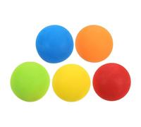 BIUDECO 5Pcs EVA Golf Practice Balls Lightweight Soft Foam Training Balls for Indoor Outdoor Use Beginner Training Aid Reusable Golfing Supplies