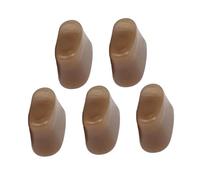 BIUDECO 5pcs Flute Rubber Block Flute Button Mute Pads Key Pads Accessories for Practice Music Instrument Supplies
