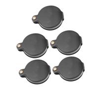 BIUDECO 5pcs Magnifier Portable Magnifier Lens Folding Inspection Glass Compact Pocket Magnifying Glass for Jewelry for Tiny Detective