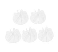 BIUDECO 5pcs Plastic Hair Dryer Fan Blades Replacement for Salon and Home Use Tough and Reusable Accessory for Ac Motor Hair Dryers Easy to Install and Detach