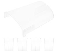 BIUDECO 5Pcs Rice Cooker Condensation Collector Cups Plastic Water Collection Boxes Replacement for Electric Cooker Steam Storage Household Kitchen Essentials