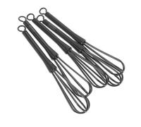 BIUDECO 5pcs Small Plastic Whisks for Hair Dye Mixing and Cooking Quick Efficient Mixer Sticks for Hair Color Dye Versatile Multifunctional Kitchen and Salon Stirring Tools