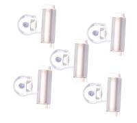 BIUDECO 5Pcs Suction Cup Toothpaste Extruder White Multi Function Manual Toothpaste Squeezer for Bathroom Rolling Tube Squeezer Saves and Organizes Space