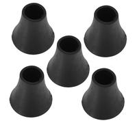 BIUDECO 5pcs Tom Drum Leg Covers Floor Drum Legs Accessories Rubber for Starter Accessories