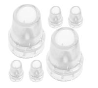 BIUDECO 6pcs 22mm Rubber Walking Stick Tips Non-Slip Thick Cane Foot Pads for Crutches, Trekking Poles, and Senior Mobility Aids