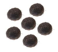 BIUDECO 6pcs Artificial Bird Nest Decoration Realistic Rattan Simulation Birdhouses with Bird Eggs Creative Home and Easter Party Decor DIY Micro Landscape Craft Indoor Outdoor Use