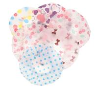BIUDECO 6Pcs Bathing Shower Caps Cartoon Bath Hats for Boys and Elastic Band Soft Comfortable Hair Protection