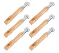 BIUDECO 6pcs Beekeeping Wire Embedder Tool Handheld Bee Tool for Pushing Wire Into Wax Foundations Convenient Equipment for Beekeepers Managing Hive Frames
