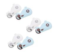 BIUDECO 6pcs Boy Girl for Cabinets Multi-Functional Adhesive Cabinet Protectors for Safety Easy Install Prevents Injuries for Kitchen Fridge More