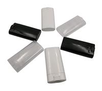 BIUDECO 6pcs Empty Lip Balm Tubes Portable Lipstick Tube Holders Wild Refill Deodorant Stick Containers Random Color