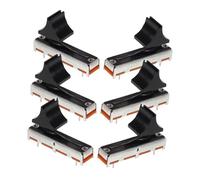 BIUDECO 6pcs Linear Slide Potentiometers for Sound Mixers and Amplifiers Volume Control for Straight Potentiometer Design for Tuning and Optimization