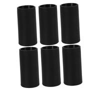 BIUDECO 6pcs Mop Handle Extension Sleeves Durable Plastic Middle Pipe Covers for Telescopic Rods Easy Install Roller Rod Replacement Parts for Home and Commercial Cleaning Tools