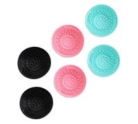 BIUDECO 6pcs Silicone Makeup Brush Cleansing Cups with Supple and Comfortable Washers for Quick Cleaning of Makeup Tools and Sponges, Beauty Tool Cleaner