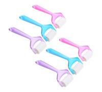 BIUDECO 6pcs Slimming Facial Roller Massage Tool for Anti-aging and Eye Puffiness Relief Manual Face for Relaxation and Beauty Care
