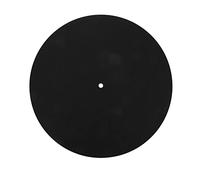 BIUDECO 7 Inch Turntable Mat 3mm Thick Black Felt Pad for Vinyl Records Reduces Vibration and Noise Easy to Use for Home Audio Systems