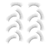 BIUDECO 7pairs Halloween False Eyelashes Exaggerated False Lashes Clusters for Women Cosplay Specific Eyelashes for Stage Performance and Halloween Cosplay Makeup