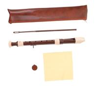 BIUDECO 8-hole Soprano Recorder Abs Resin English Classical Style High Pitch B Key Musical Instrument for Beginner Students Practice and Children Wind Instrument